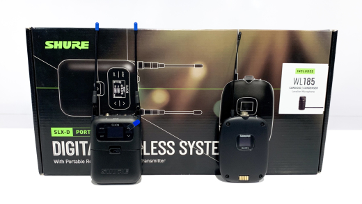Store Special Product - Shure - SLXD15/WL85 Portable Digital Wireless Bodypack System with WL85 microphone - J52